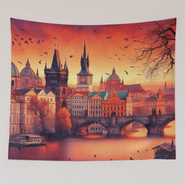 Item preview, Prague at Sunset designed and sold by badguyduh.