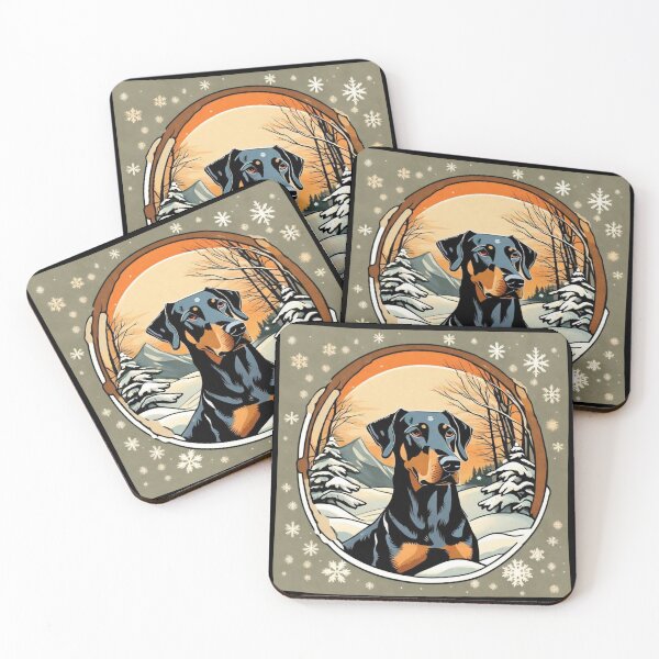 Item preview, Natural Ear Doberman Funny Gifts For Doberman Lovers for Winter Time  designed and sold by MatthewViews.