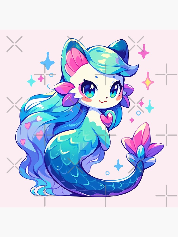 hot selling mini kawaii sprial mermaid