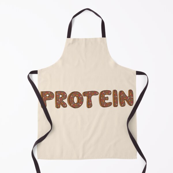 Item preview, Protein Word Shaped Like Chocolate Donuts designed and sold by ITCHAWAWAA.