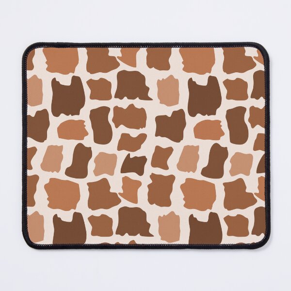 Item preview, Giraffe Skin Animal Print, African Safari Brown and Tan Colors designed and sold by Angela Dow.