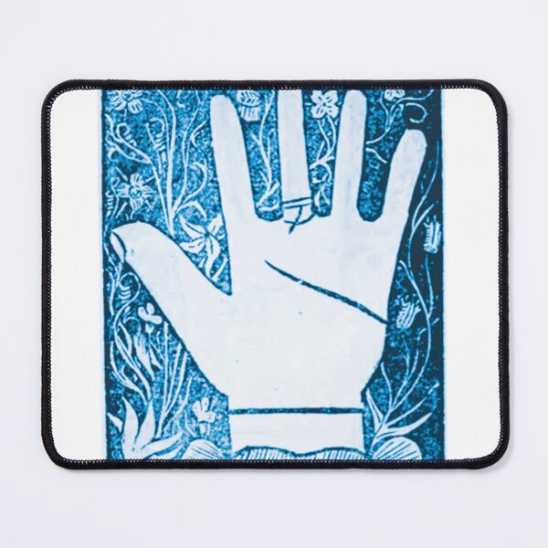 Item preview, Palmistry Hand, medieval, turquoise hand designed and sold by mariahmcmo.