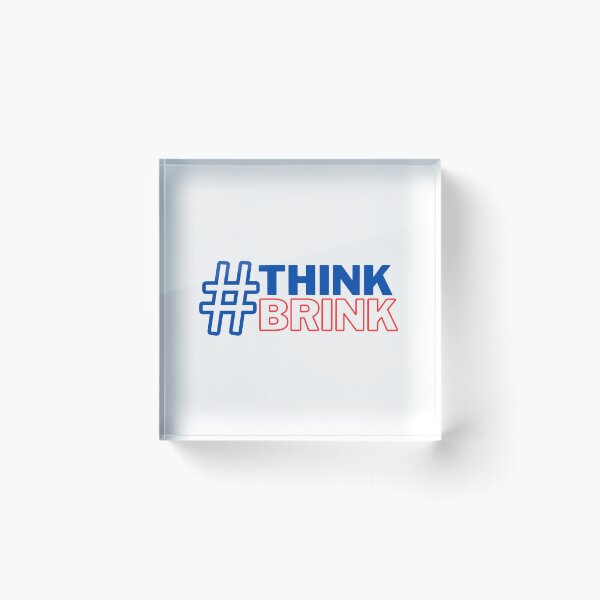 Item preview, Think Brink Sticker designed and sold by AdhdPunk.