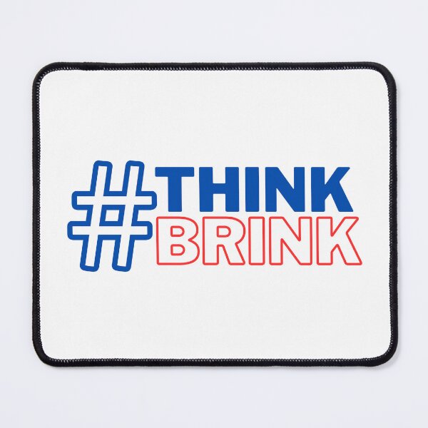 Item preview, Think Brink Sticker designed and sold by AdhdPunk.