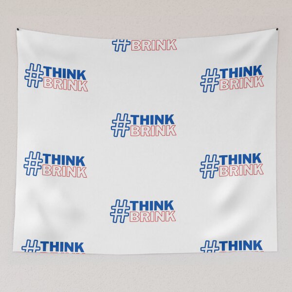 Item preview, Think Brink Sticker designed and sold by AdhdPunk.