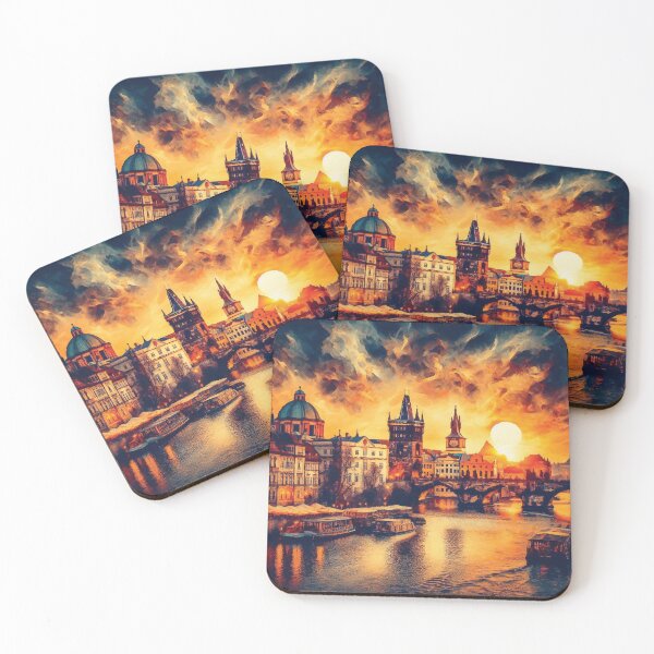Item preview, Prague at Sunset designed and sold by badguyduh.