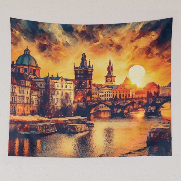 Item preview, Prague at Sunset designed and sold by badguyduh.