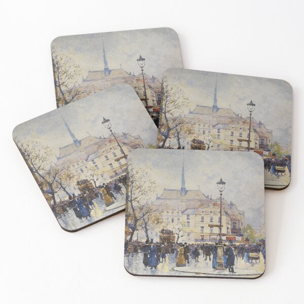 Item preview, Parisian Street (20th century) - Eugène Galien Laloue designed and sold by SALON DES ARTS.