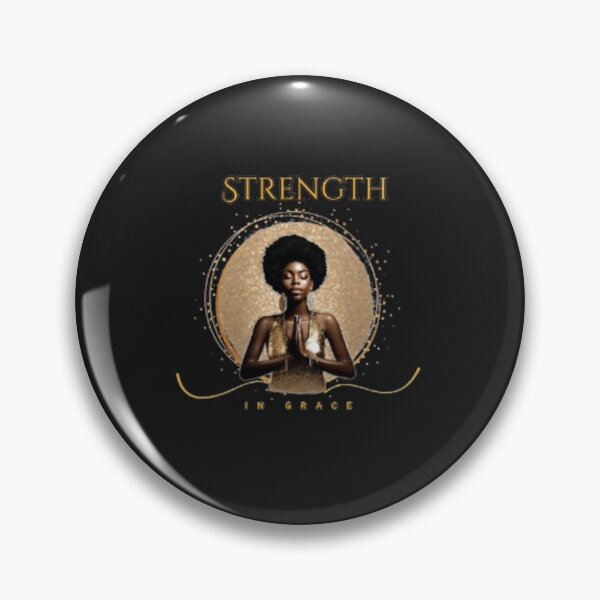 Artikelvorschau, Betende Afro-Königin mit goldenen Pailletten entworfen und verkauft von Poetic4Passion.