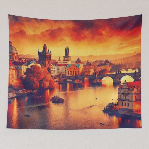 Item preview, Prague at Sunset designed and sold by badguyduh.