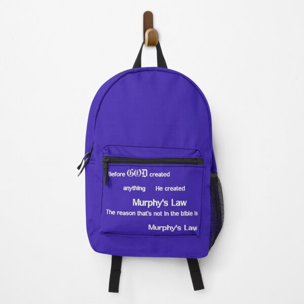 Item preview, God created Murphy's law designed and sold by sparkysrandom.