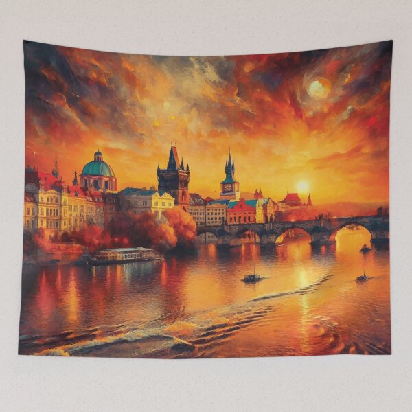 Item preview, Prague at Sunset designed and sold by badguyduh.