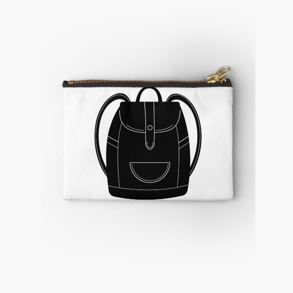 Item preview, Black and white backpack designed and sold by OM-lova.