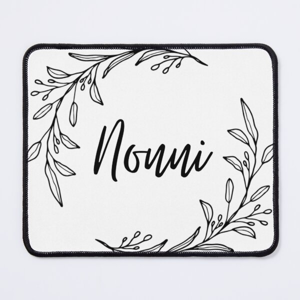 Item preview, Nonni in Greenery Wreath designed and sold by WG-Pistachio.