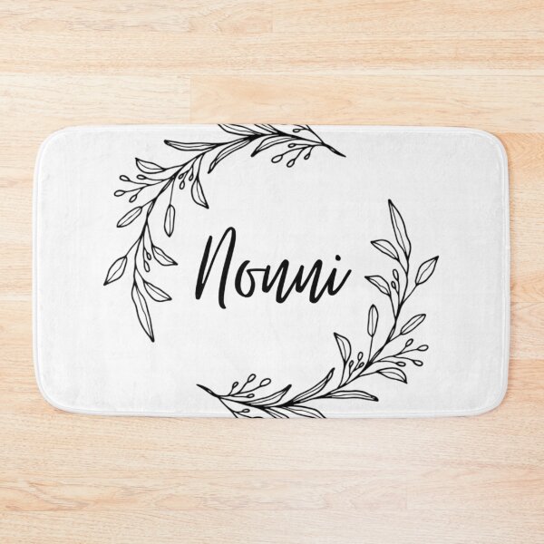 Item preview, Nonni in Greenery Wreath designed and sold by WG-Pistachio.