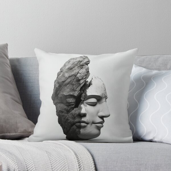 Artikelvorschau, rock, sculpture, portrai, damaged entworfen und verkauft von jdy3000.