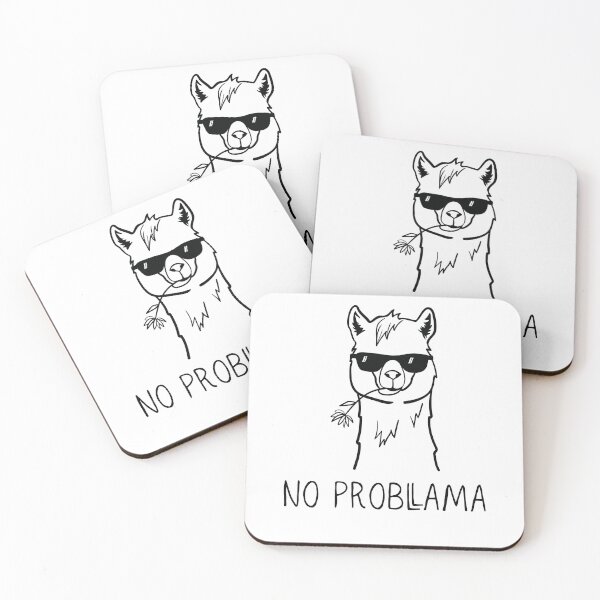 Item preview,  No Probllama designed and sold by paradise Shop ⭐⭐⭐⭐⭐.
