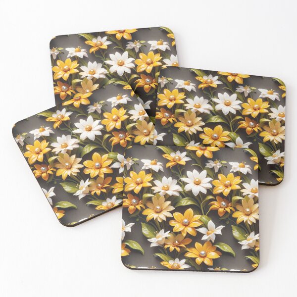 Artikelvorschau, Goldblumen entworfen und verkauft von iArt Shop.