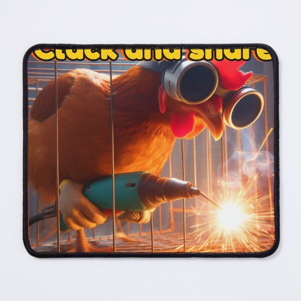 Item preview, Cluck and Share  designed and sold by RoyalMob.
