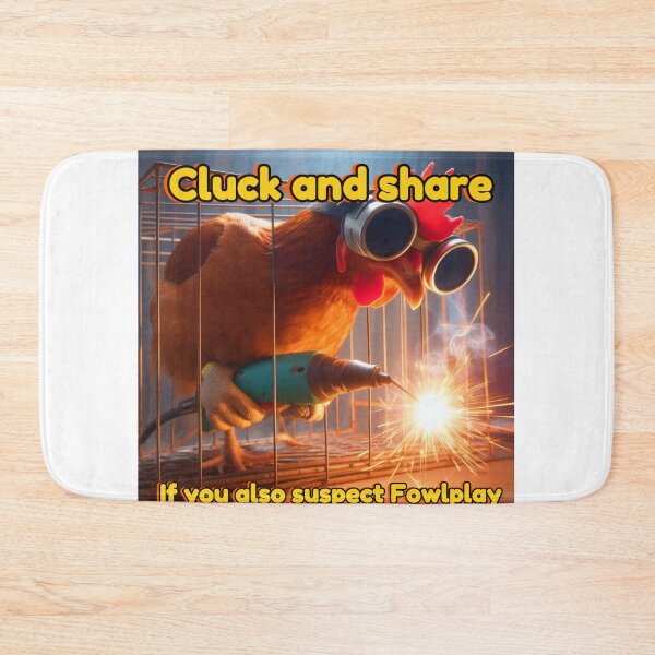 Item preview, Cluck and Share  designed and sold by RoyalMob.