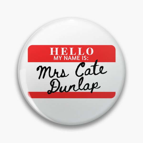 Item preview, Hello, my name is Mrs Cate Dunlap designed and sold by AdhdPunk.