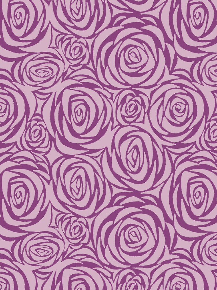 Thumbnail 5 of 5, iPhone Case, Purple Roses designed and sold by lfitz40.