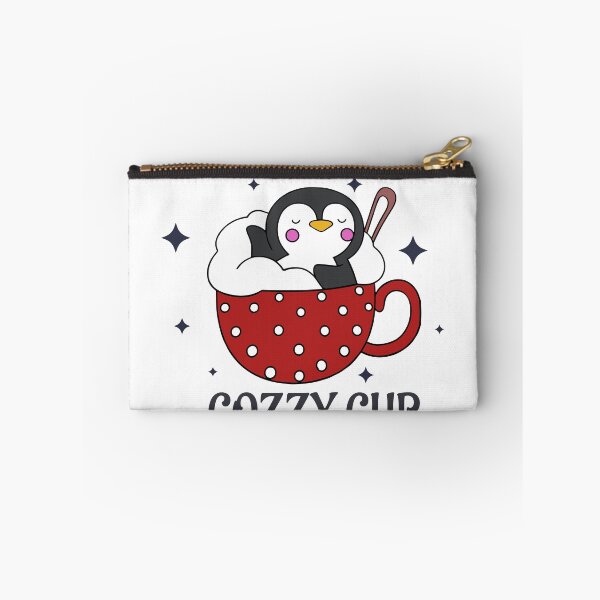 Item preview, Penguin in a Red Cozzy Cup  designed and sold by YLinDesign.