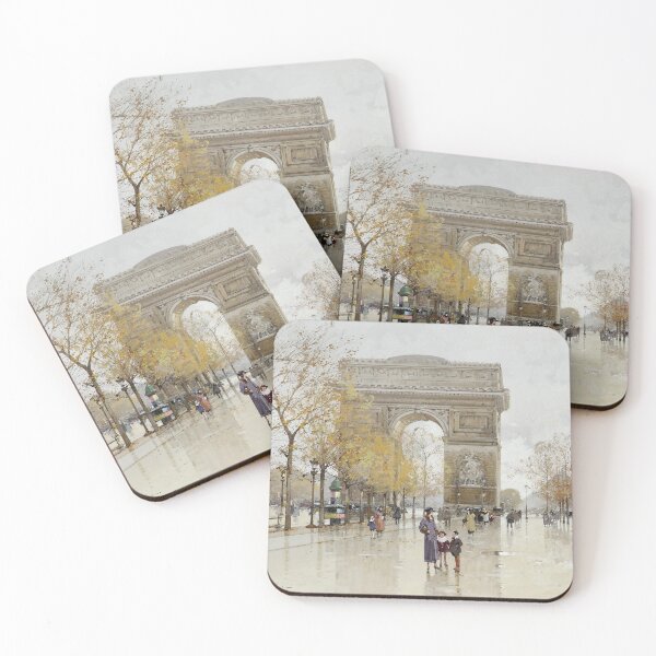 Item preview, Arc de Triomphe, Paris (20th century) - Eugène Galien Laloue designed and sold by SALON DES ARTS.