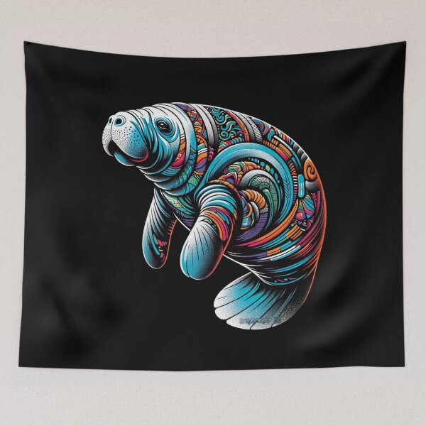 Item preview, Manatee | Street Art | Boldly Yours | Streatures designed and sold by Streatures.