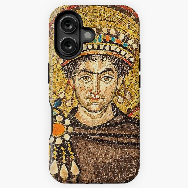 Item preview, Mosaic portrait of emperor Justinian designed and sold by frederic Lecut.
