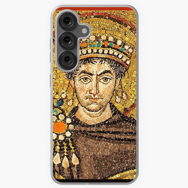 Item preview, Mosaic portrait of emperor Justinian designed and sold by frederic Lecut.