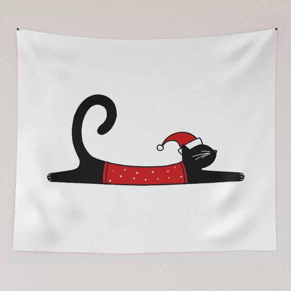 Item preview, Cozy Christmas Cat designed and sold by Luan da Silva.