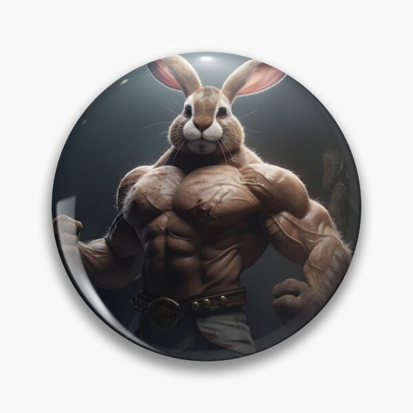 Item preview, Muscular Rabbit designed and sold by toaderbogdan88.