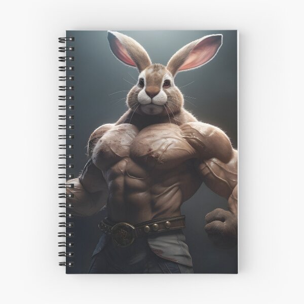 Item preview, Muscular Rabbit designed and sold by toaderbogdan88.