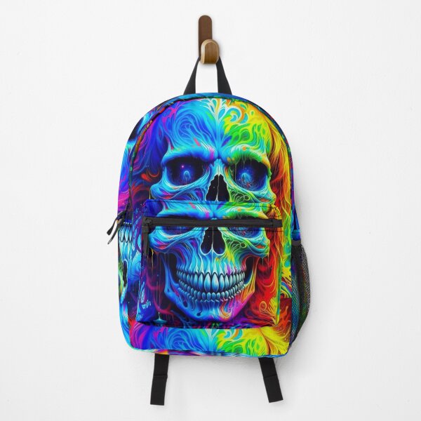 Item preview, Colorful Skull designed and sold by BigusPanda.