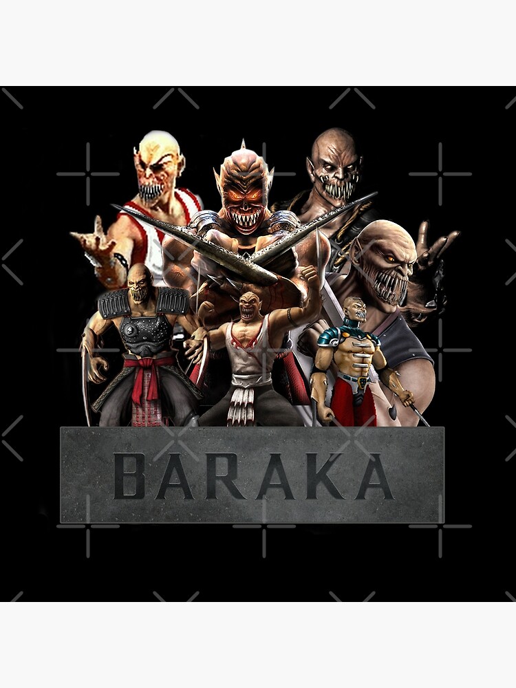 Mortal Kombat 2 - Baraka Move List 