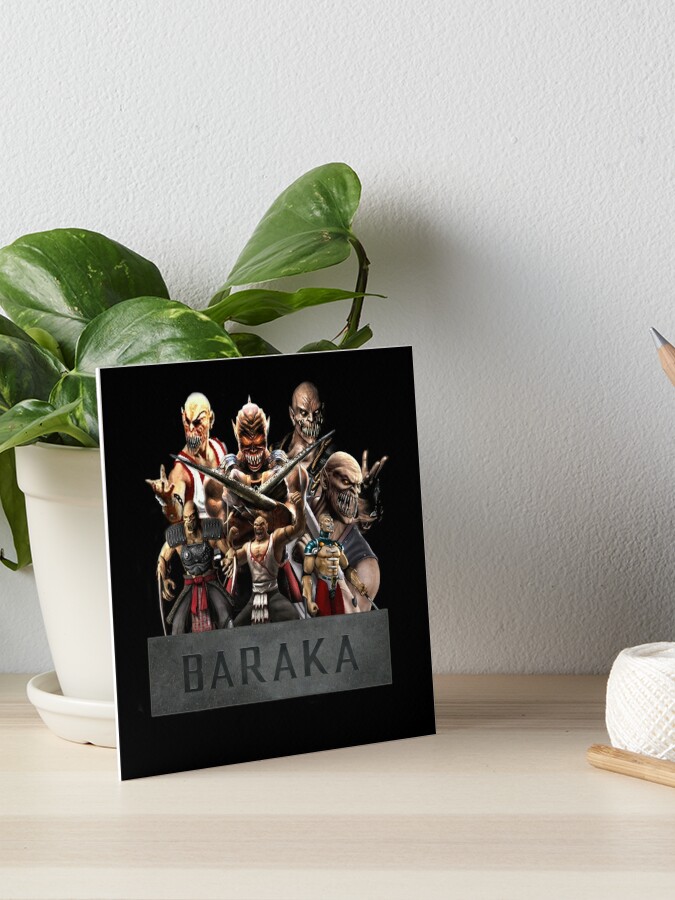 Mortal Kombat - Baraka Art Board Print for Sale by MammothTank