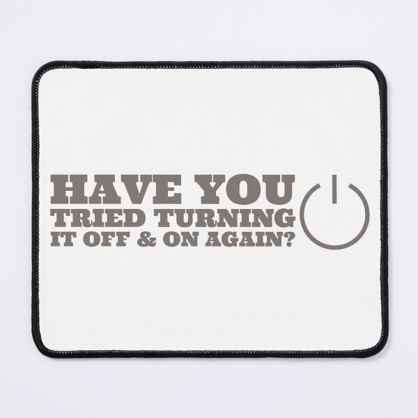 Item preview, have you tried turning it off and on again designed and sold by GodsOfArt.