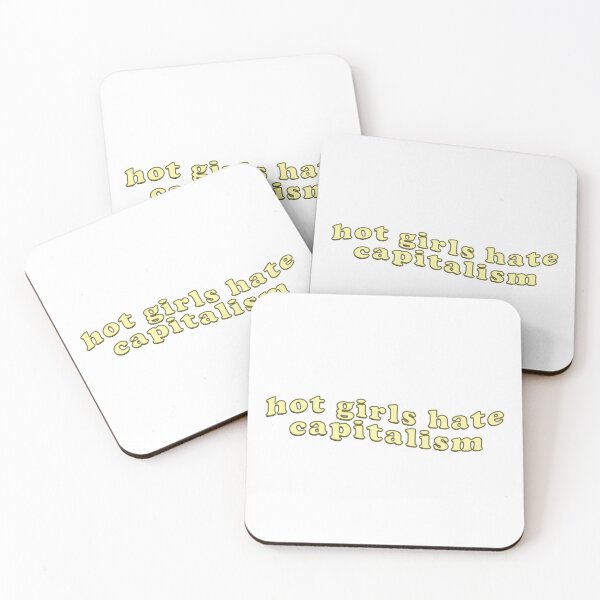 Item preview, Hot Girls Hate Capitalism -  designed and sold by PurpleLoveStore.