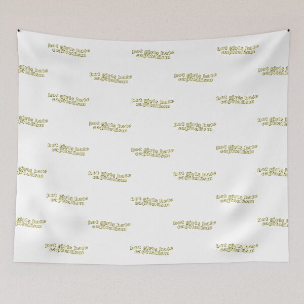 Item preview, Hot Girls Hate Capitalism -  designed and sold by PurpleLoveStore.