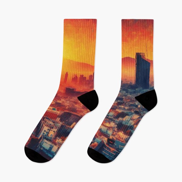 Item preview, Mexico City at Sunset designed and sold by badguyduh.