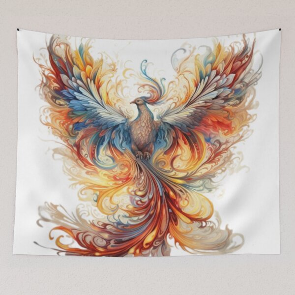 Item preview, The Ferocious Phoenix designed and sold by Bring Back Culture.