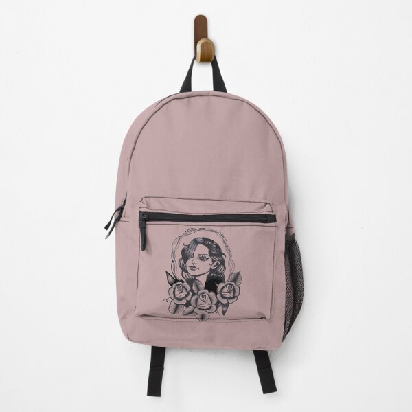 Item preview, Black and Grey Tattoo Lady Face designed and sold by RealmCrafter.