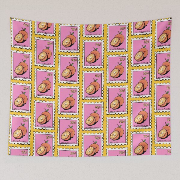 Item preview, orange postcard designed and sold by Rey Rey .
