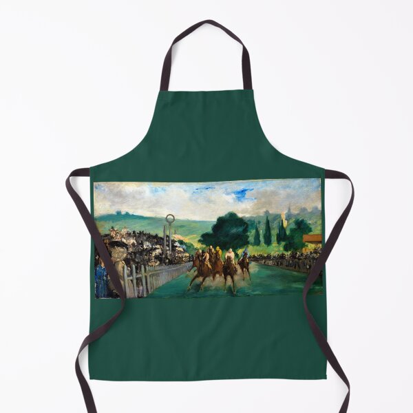 Item preview, Horses Race at Longchamp, Paris 1866 Édouard Manet designed and sold by RocketshipRetro.