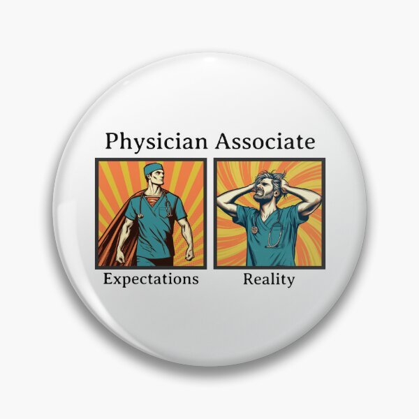 Item preview, Physician Associate Expectations (male) designed and sold by milesromney.