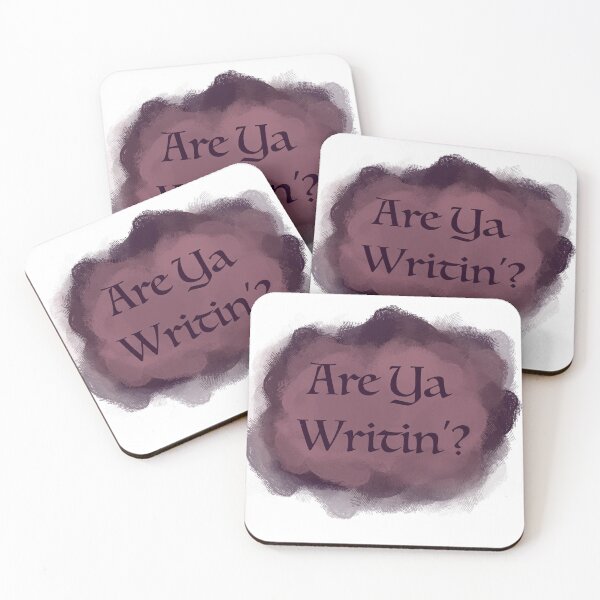 Item preview, Are Ya Writin'? Purple Mauve Haze designed and sold by GeataRionnag.