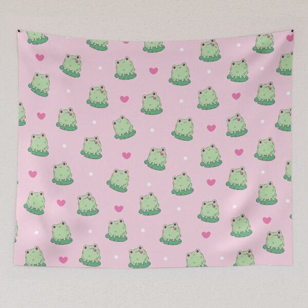 Item preview, Kawaii Frogs Pattern designed and sold by Eliza Fortney.