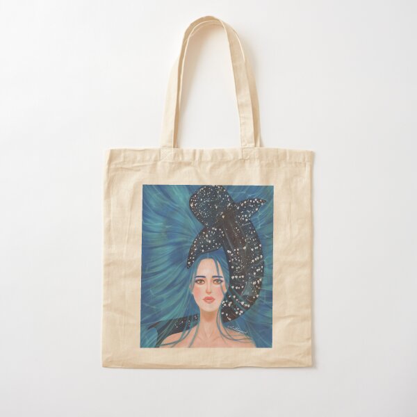 Fern Organic Cotton Tote Bag, Reusable Bag, Eco Friendly Bag, Shopping Bag  