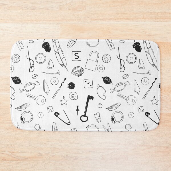 Item preview, Trinkets (black and white) designed and sold by fable-arts.